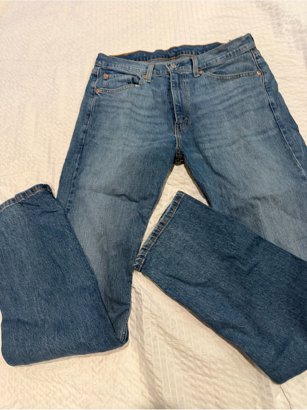 Levi's Men's Straight Jeans - Medium Blue